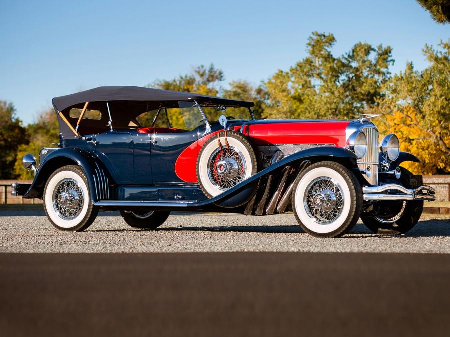  Duesenberg J129/2151 Dual Cowl Phaeton SWB by LeBaron 1929 года  (фото 1 из 2)